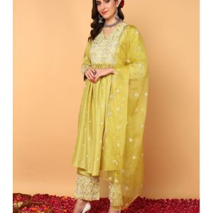 white net chaniya choli semi stitched lehenga